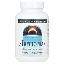 L-Tryptophan 500 mg L-Триптофан 500 мг Source