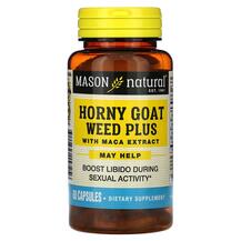 Горянка Horny Goat Weed Plus With Maca Mason 60 капсул