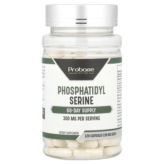 Основное фото товара Фосфатидилсерин, Phosphatidyl Serine 300 mg, 120 капсул