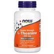 Фото товара NOW, L-Теанин 200 мг, L-Theanine Double Strength, 120 капсул