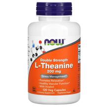 L-Теанін 200 мг L-Theanine Double Strength NOW