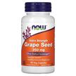 NOW, Grape Seed 250 mg, Екстракт виноградних кісточок, 90 капсул