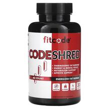 Жироспалювачі CodeShred FitCode 60 капсул