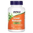 Фото товару NOW, Liver Refresh Liver Support, Підтримка печінки, 90 капсул