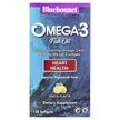 Фото товару Natural Omega-3 Heart Formula, Риб'ячий жир Омега-3, 120 кап