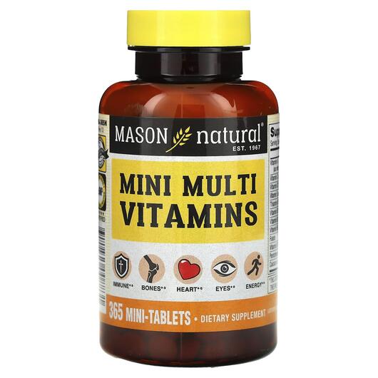 Основне фото товара Mason, Daily Multiple Vitamins, Мультивітаміни, 365 таблеток