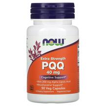 Пірролохінолінхінон 40 мг PQQ 40 mg NOW 50 капсул