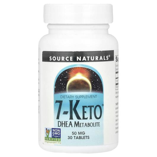 Основне фото товара 7-Keto DHEA Metabolite 100 mg, Дегідроепіандростерон, 30 таблеток