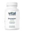 Фото товара Vital Nutrients, Бромелайн, Bromelain 2400 gdu 375 mg, 60 капсул
