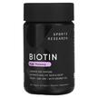 Фото товару Sports Research, Biotin 2500 mcg, Біотин 2500 мкг, 120 капсул