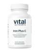 Фото товара Vital Nutrients, Железо, Iron Plus C 20 mg / 200 mg, 100 капсул