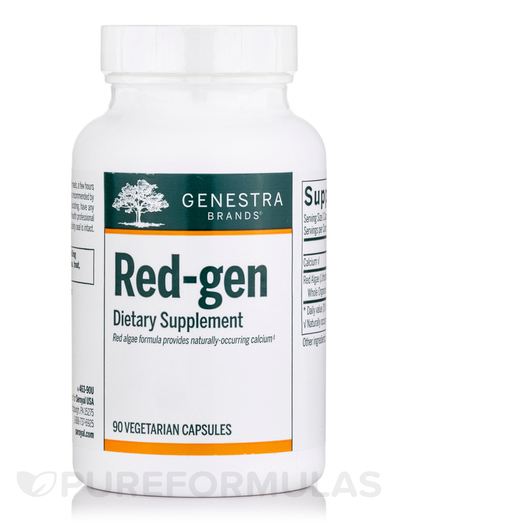 Основное фото товара Genestra, Укрепление костей, Red-gen, 90 капсул