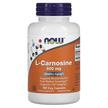 NOW, L-Carnosine 500 mg, L-карнозин 500 мг, 100 капсул
