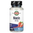 Фото товара KAL, Витамин B3 Ніацин, Niacin Strawberry 25 mg, 200 таблеток
