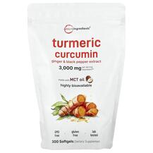 Turmeric Curcumin Куркумин Micro Ingredients 300 капсул