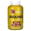 Фото товару Qunol, Ubiqunol 100 mg, Убіхінол, 120 капсул