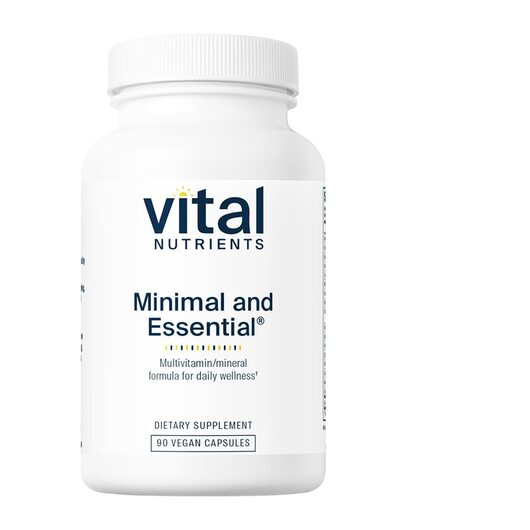 Основное фото товара Vital Nutrients, Мультивитамины, Minimal and Essential, 90 капсул