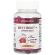 Фото товару Beet Root + Grape Seed Gummies Natural, Червоний буряк, 60 таблет