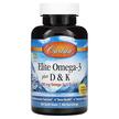 Elite Omega-3 Plus D & K, Риб'ячий жир Омега-3, 60 ка...