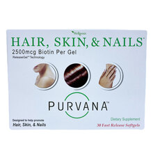 Purvana Hair Skin & Nails Пурвана Wellgenix