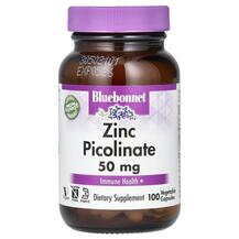 Zinc Picolinate 50 mg Пиколинат цинка Bluebonnet