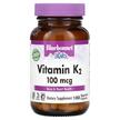 Фото товара Bluebonnet Nutrition, Витамин K2, Vitamin K2 100 mcg, 100 капсул