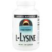 Source Naturals, L-Lysine 500 mg 200, L-Лізин 500 мг, 200 капсул