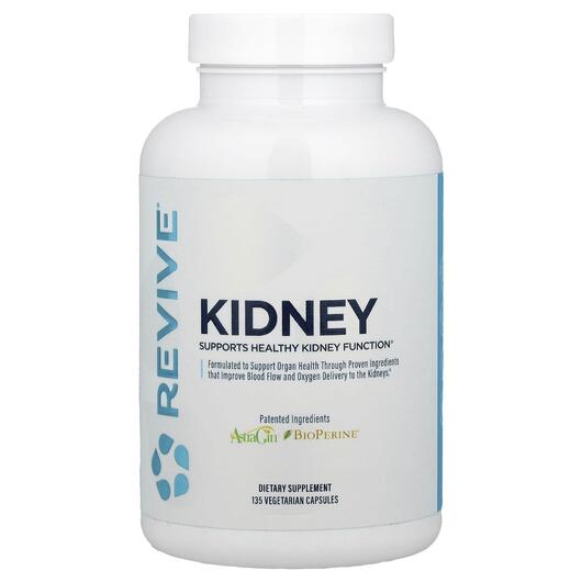 Основне фото товара Revive, Kidney, Підтримка нирок, 135 капсул