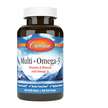 Фото товару Carlson, Multi + Omega-3, Омега 3, 60 капсул