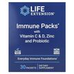 Immune Packs with Vitamin C & D Zinc, Підтримка імунітету,...