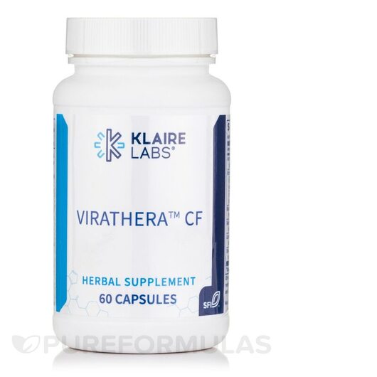 Основное фото товара Klaire Labs, Поддержка иммунитета, Virathera CF, 60 капсул