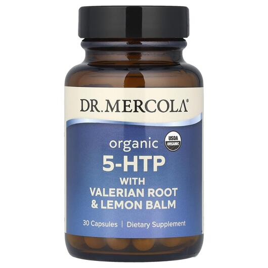 Основне фото товара 5-HTP With Valerian & Lemon Balm, 5-гідрокситриптофан, 30 кап