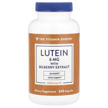 Lutein With Bilberry Extract Лютеин TheVitaminShoppe
