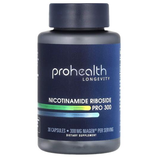 Основне фото товара Nicotinamide Riboside Pro 300, Нікотинамід рибозид, 30 капсул
