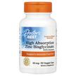 Цинк Биглицинат, Zinc Bisglycinate 100% Chelated, 90 капсул