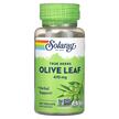 Фото товару Solaray, True Herbs Olive Leaf 410 mg, Листя оливи, 100 капсул