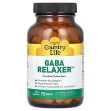 ГАМК GABA Relaxer Country Life 90 таблеток ГАМК GABA Relaxer Country Life 90 таблеток