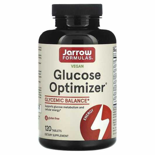Основне фото товара Jarrow Formulas, Glucose Optimizer, Оптимізатор глюкози, 120 т...