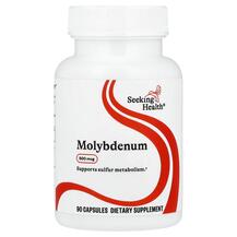 Молібден Molybdenum 500 mcg Seeking Health 90 капсул