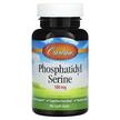 Carlson, Фосфатидилсерин, Phosphatidyl Serine 100 mg, 90 капсул