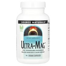 Магній B6 Ultra-Mag Source Naturals 90 капсул