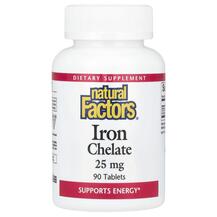 Iron Chelate 25 mg Хелатное железо 25 мг Natural Iron Chelate 25 mg Хелатное железо 25 мг Natural