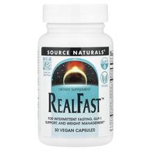 Жироспалювачі RealFast Source Naturals 30 капсул