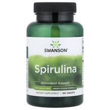 Spirulina 500 mg Спирулина Swanson 180 таблеток