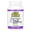 Витамин E, Mixed Vitamin E 268 mg 400 IU, 180 капсул