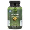 Фото товару High Potency Mega D3 & K2 + Turmeric Extract, Вітаміни D3 K2,