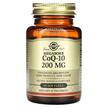 Solgar, Megasorb CoQ-10 200 mg, Коензим CoQ10, 60 капсул