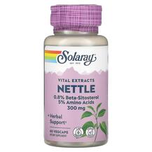 Nettle Root Extract 300 mg Крапива 300 мг Solaray