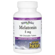 Melatonin 5 mg Мелатонин Natural Factors 180 таблеток