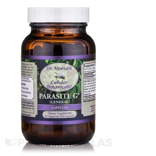 Основне фото товара Parasite G General Capsules, Засіб від паразитів, 90 капсул